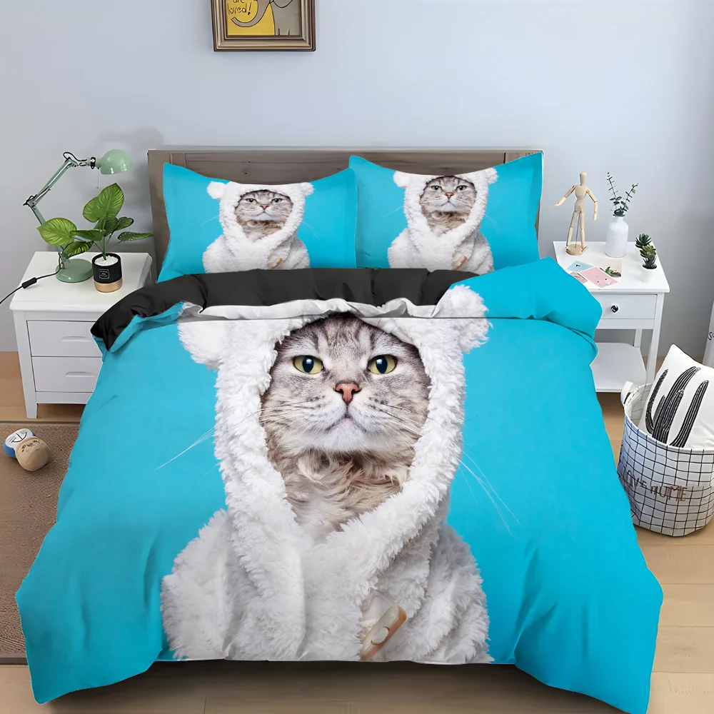 Bed Pillow Case Bed S Home Textile Bed Beautiful Cat Series Pattern Protector Bed Coverlet 100% Polyester
Bed Pillow Case Bed S Home Textile Bed Beautiful Cat Series Pattern Protector Bed Coverlet 100% Polyester