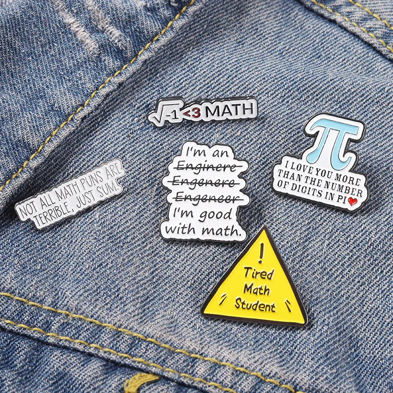 Enamel Pin Math π Alloy Women's Brooch Lapel Pins For Backpacks Brooches On Clothes Badges On Backpack Jewelry For Women 2021
Enamel Pin Math π Alloy Women's Brooch Lapel Pins For Backpacks Brooches On Clothes Badges On Backpack Jewelry For Women 2021
