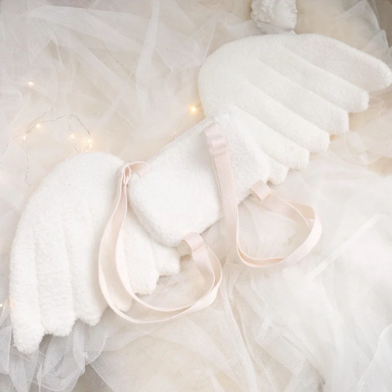 Kawaii Lolita Backpack for Women Cute Angel Wings Cartoon Backpacks Plush Fluffy Fashion Japanese Style White Female Bags
Kawaii Lolita Backpack for Women Cute Angel Wings Cartoon Backpacks Plush Fluffy Fashion Japanese Style White Female Bags