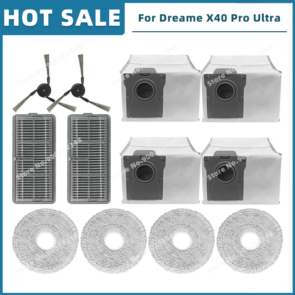 Аксессуары для ( Dreame X40 Pro Ultra / RLX82CE ) сменные детали, роликовая боковая щетка, фильтр НЕРА, насадка на швабру, тканевый пылесборник
Аксессуары для ( Dreame X40 Pro Ultra / RLX82CE ) сменные детали, роликовая боковая щетка, фильтр НЕРА, насадка на швабру, тканевый пылесборник