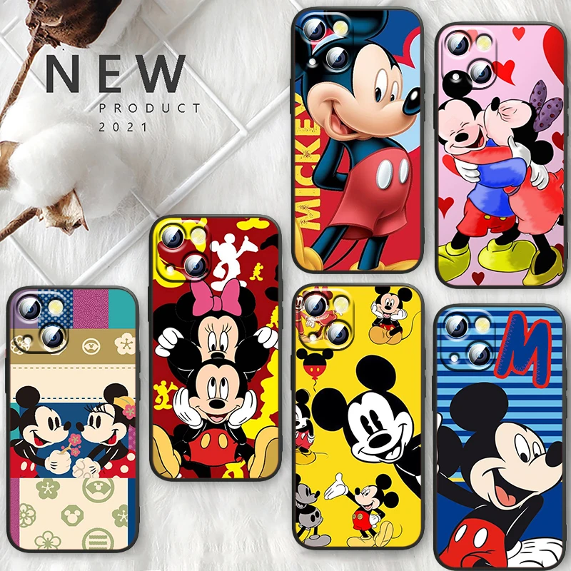 Disney Pink Minnie Mickey Phone Case For Apple iPhone 14 13 12 Mini 11 XS Pro Max X XR 8 7 6 Plus SE 2020 TPU Black Funda
Disney Pink Minnie Mickey Phone Case For Apple iPhone 14 13 12 Mini 11 XS Pro Max X XR 8 7 6 Plus SE 2020 TPU Black Funda