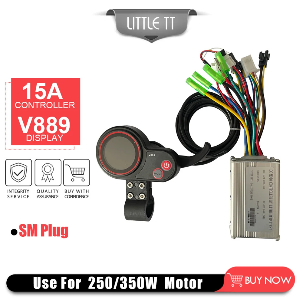 36/48V 15A/22A Controller+Display For Kugoo Electric Scooter E-bike Controllers SM Plug Instrument Display Ebike Accessories
36/48V 15A/22A Controller+Display For Kugoo Electric Scooter E-bike Controllers SM Plug Instrument Display Ebike Accessories