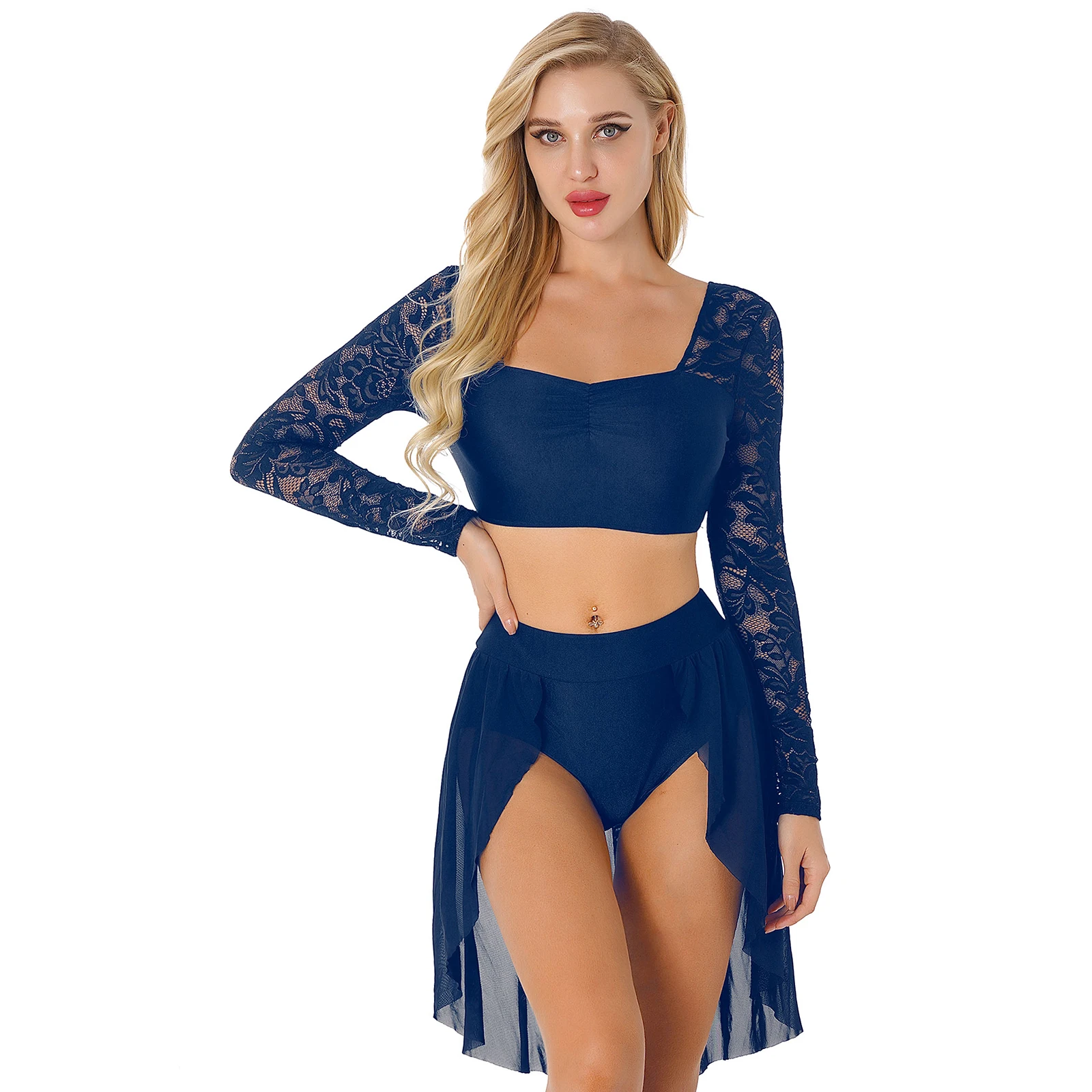 Latin Dance Dress Women Sexy Crop Top with Skirted Briefs Cha Cha Dance Costume Latin Competition Dress Samba Practice Dress
Latin Dance Dress Women Sexy Crop Top with Skirted Briefs Cha Cha Dance Costume Latin Competition Dress Samba Practice Dress