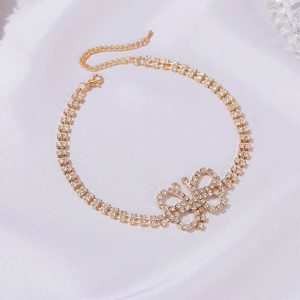 Butterfly Choker Necklace Jewelry Full Crystal Butterfly Necklace For Women Necklaces & Pendants All-match Necklace Jewelry
Butterfly Choker Necklace Jewelry Full Crystal Butterfly Necklace For Women Necklaces & Pendants All-match Necklace Jewelry