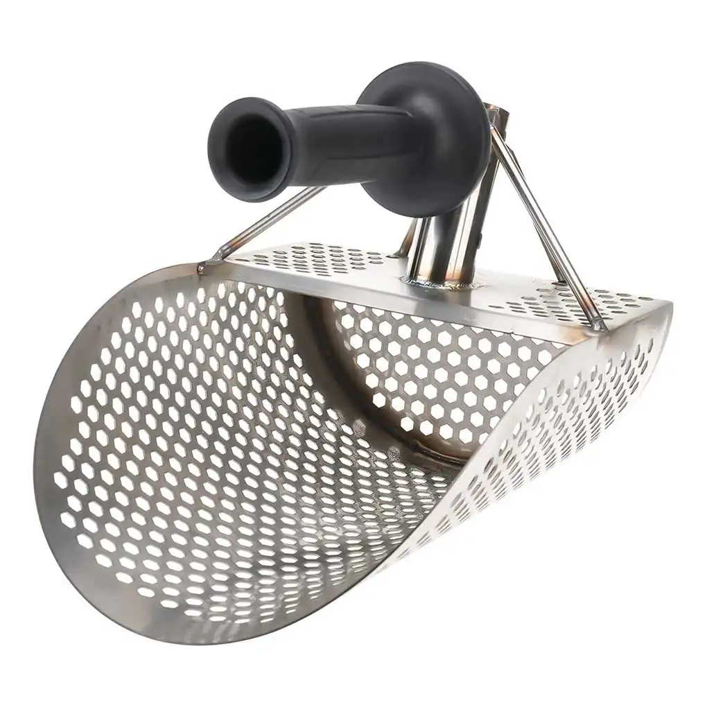 Sand Scoop Sifting Tool Beach Supplies Metal Detector Multipurpose Handily Gripped Washable Mesh Fine Workmanship
Sand Scoop Sifting Tool Beach Supplies Metal Detector Multipurpose Handily Gripped Washable Mesh Fine Workmanship