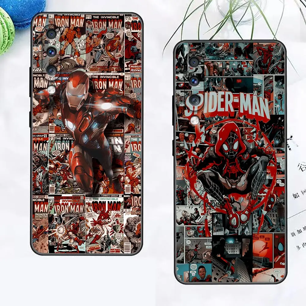 

Marvel Spiderman Heros Case For Samsung Galaxy A90 A70s A70 A60 A50s A50 A40 A30s A30 A20s A20e A20 A10s A10e A10 Note 20 10 9 8