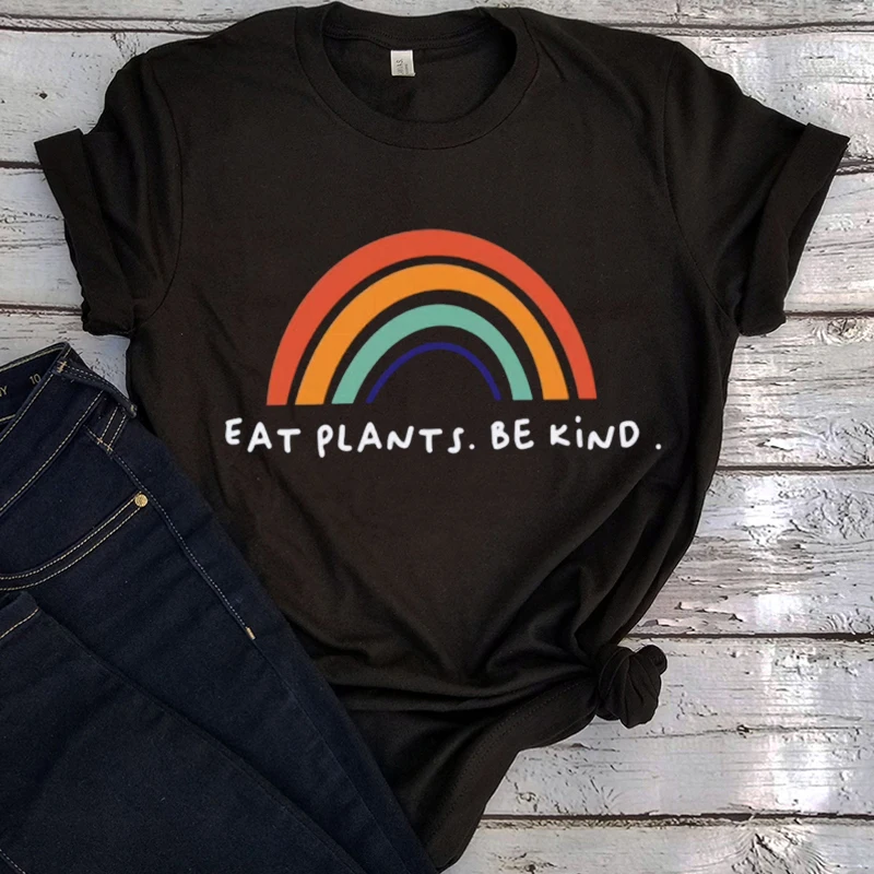 Vegan Woman Tshirts Vegetarian Graphic Tee Plus Fashion Ladies Tops 2022 Eat Plants Be Kind Aesthetic Clothes Summer Tops L L
Vegan Woman Tshirts Vegetarian Graphic Tee Plus Fashion Ladies Tops 2022 Eat Plants Be Kind Aesthetic Clothes Summer Tops L L