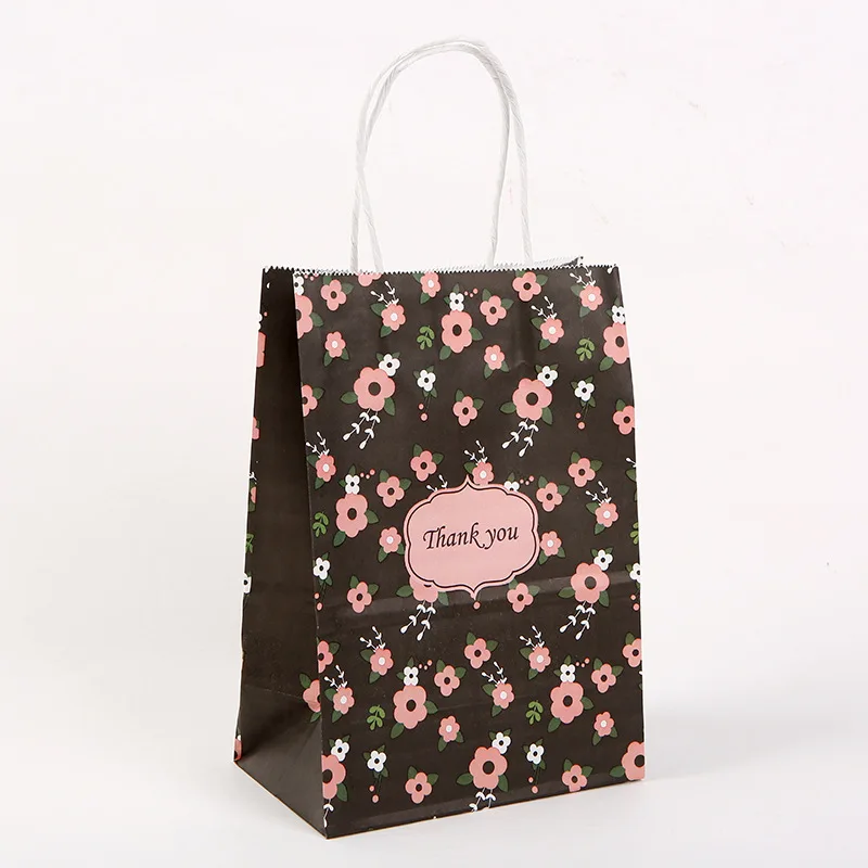6pcs Flower Thank You Gift Paper Candy Dragee Bags Kraft Paper Bag with Handle Portable Packaging Bags for Wedding Birthday Gift
6pcs Flower Thank You Gift Paper Candy Dragee Bags Kraft Paper Bag with Handle Portable Packaging Bags for Wedding Birthday Gift