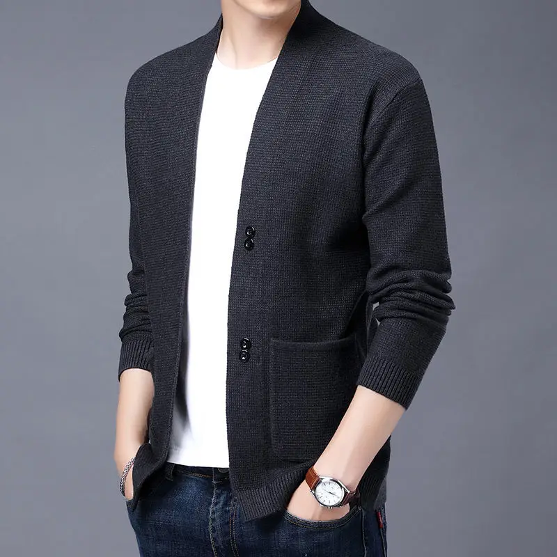 Men Fashion Streetwear Sweater Coat Men Autumn Winter New Arrival Thick Warm Wool Streetwear Fashion Cardigans Pocket D13
Men Fashion Streetwear Sweater Coat Men Autumn Winter New Arrival Thick Warm Wool Streetwear Fashion Cardigans Pocket D13