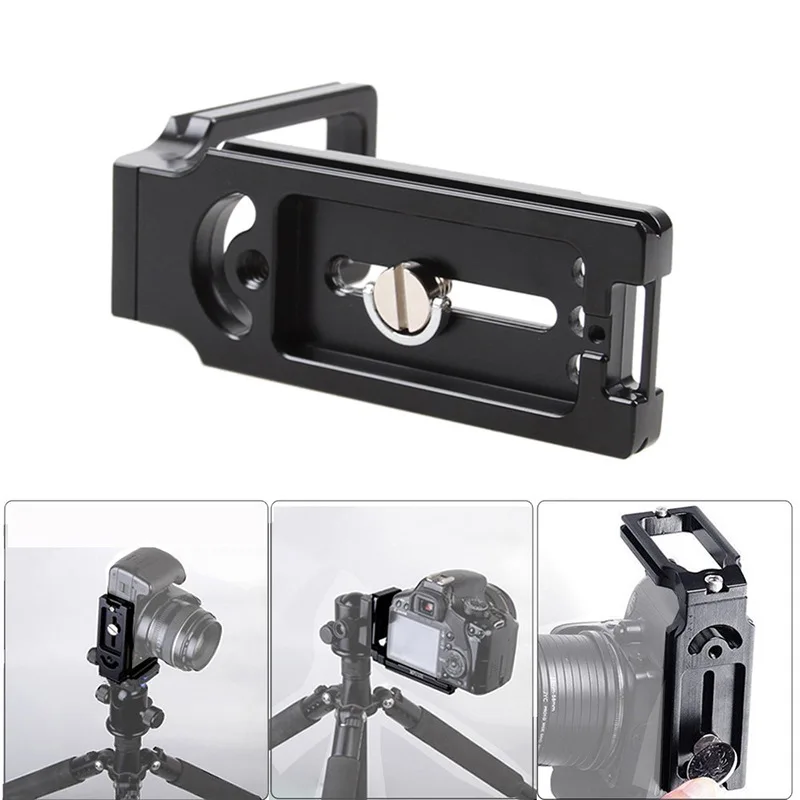 L Type Quick Release Plate Bracket SLR Camera Tripod For Canon EOS 1200D 760D 750D 700D 650D 600D 70D 60D 5Ds 6D 7D Mark II/III
L Type Quick Release Plate Bracket SLR Camera Tripod For Canon EOS 1200D 760D 750D 700D 650D 600D 70D 60D 5Ds 6D 7D Mark II/III