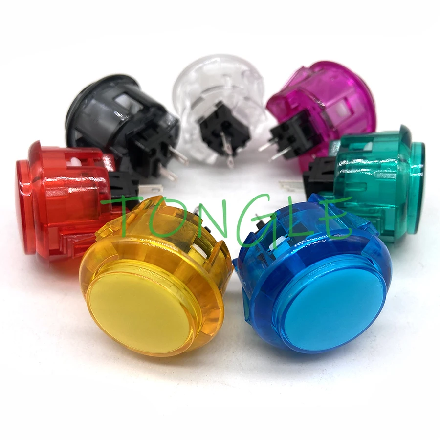 10pcs Multicolor Transparent No LED Arcade 30mm Push Button Copy SANWA OBSF-30 OBSC-30 for DIY Raspberry Pi MAME PC Pandora Game
10pcs Multicolor Transparent No LED Arcade 30mm Push Button Copy SANWA OBSF-30 OBSC-30 for DIY Raspberry Pi MAME PC Pandora Game