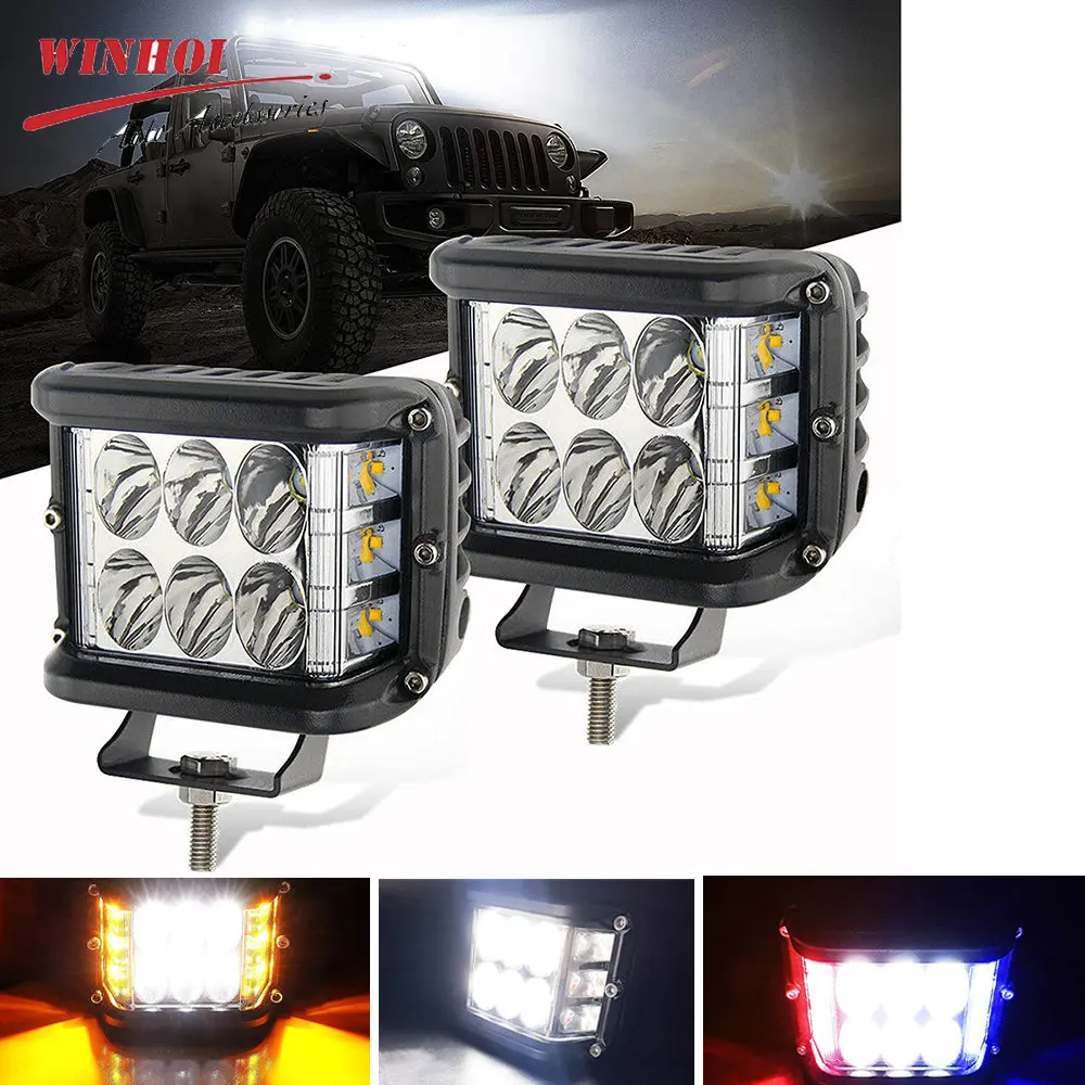 60W LED Pod Lights Car Led Headlights12V 24V Flash Trobe Lamp Led Work Light Bar Car Spotlights Fog Lamp for 4x4 Off Road Truck
60W LED Pod Lights Car Led Headlights12V 24V Flash Trobe Lamp Led Work Light Bar Car Spotlights Fog Lamp for 4x4 Off Road Truck