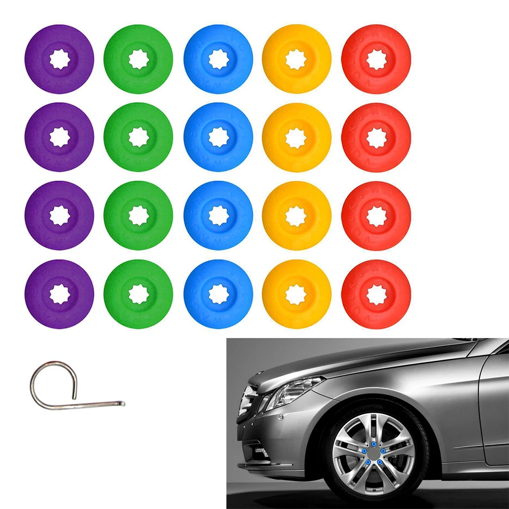 20Pcs ABS Cap 17mm Car Wheel Hub Nuts Rims Lugs Bolts Rust Screw Covers Protection Cover Red, Yellow, Blue, Green, Purple
20Pcs ABS Cap 17mm Car Wheel Hub Nuts Rims Lugs Bolts Rust Screw Covers Protection Cover Red, Yellow, Blue, Green, Purple