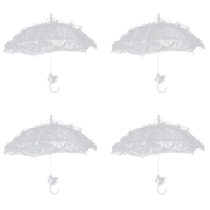 4X Bud Шелковый кружевной свадебный зонтик для стрельбы
4X Bud Шелковый кружевной свадебный зонтик для стрельбы