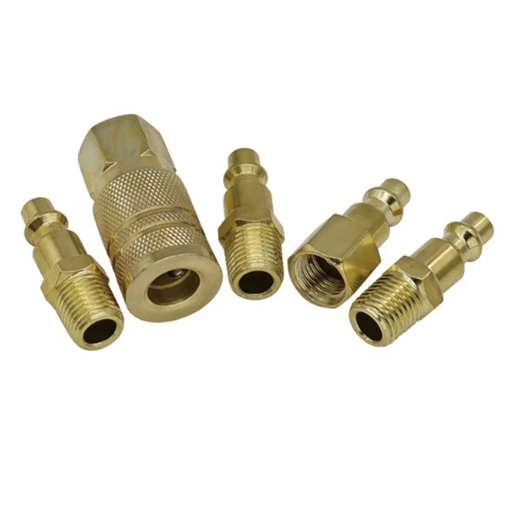 Quick Coupler Air Hose Connector 1/4NPT 5 Pcs Female And Male Pneumatic Tool Wear Resistant Excellent Service Life
Quick Coupler Air Hose Connector 1/4NPT 5 Pcs Female And Male Pneumatic Tool Wear Resistant Excellent Service Life