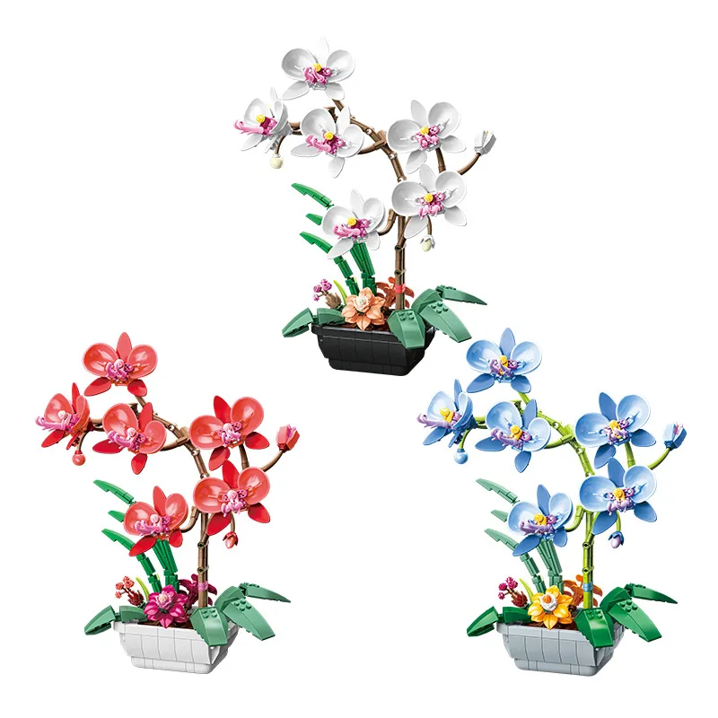 Классические строительные блоки red Phalaenopsis, суккуленты, растения в горшке, строительные блоки JK2901, романтический набор, собранная игрушка, по...
Классические строительные блоки red Phalaenopsis, суккуленты, растения в горшке, строительные блоки JK2901, романтический набор, собранная игрушка, по...