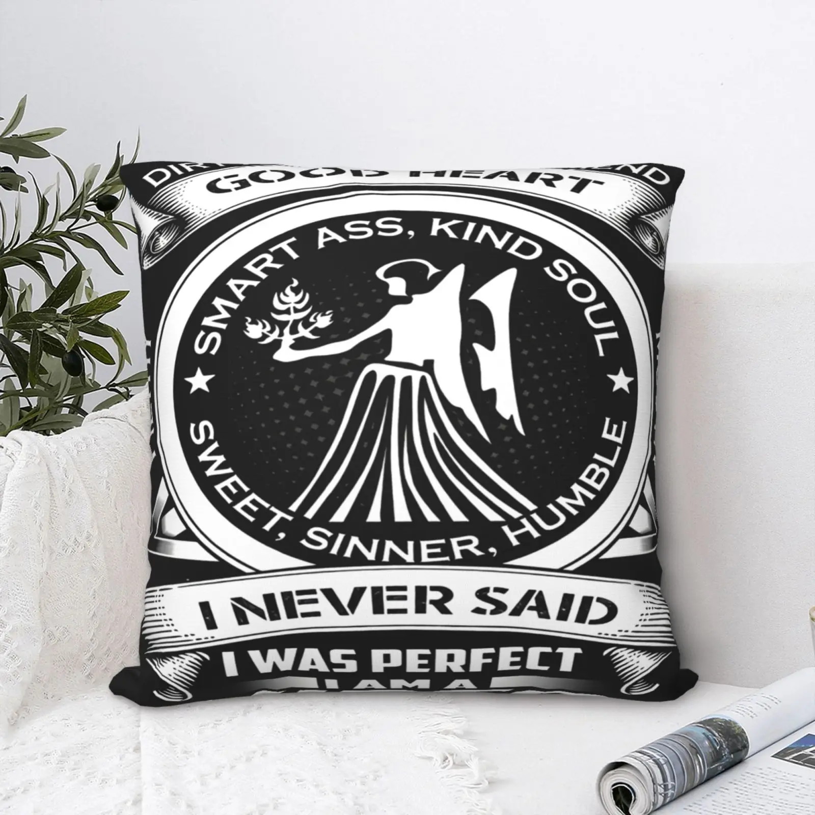 Virgo Zodiac Sign Horoscope Pillow Case Cushions Cover Anime Pillow White And Black For Bedroom Zipper Pillowcases For Pillows
Virgo Zodiac Sign Horoscope Pillow Case Cushions Cover Anime Pillow White And Black For Bedroom Zipper Pillowcases For Pillows