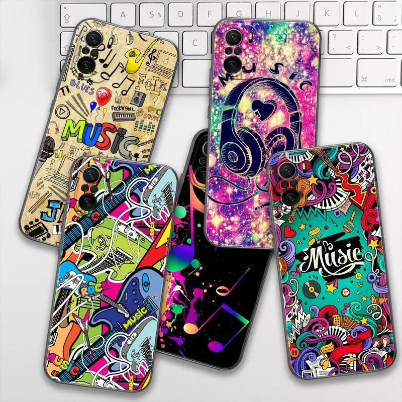 Music Rock Guitar Microphone Violin Funda For Poco X4 Pro Case For Poco X3 Pro X4 NFC GT M3 M4 Pro M5s F3 F4 C40 C50 Cover Cases
Music Rock Guitar Microphone Violin Funda For Poco X4 Pro Case For Poco X3 Pro X4 NFC GT M3 M4 Pro M5s F3 F4 C40 C50 Cover Cases