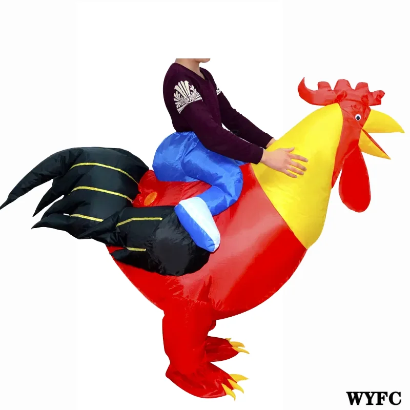 Adult Cosplay Child Halloween Carnival Holiday Celebration Funny Atmosphere Cock Inflatable Suit Mall Mascot Half Body Apparel
Adult Cosplay Child Halloween Carnival Holiday Celebration Funny Atmosphere Cock Inflatable Suit Mall Mascot Half Body Apparel