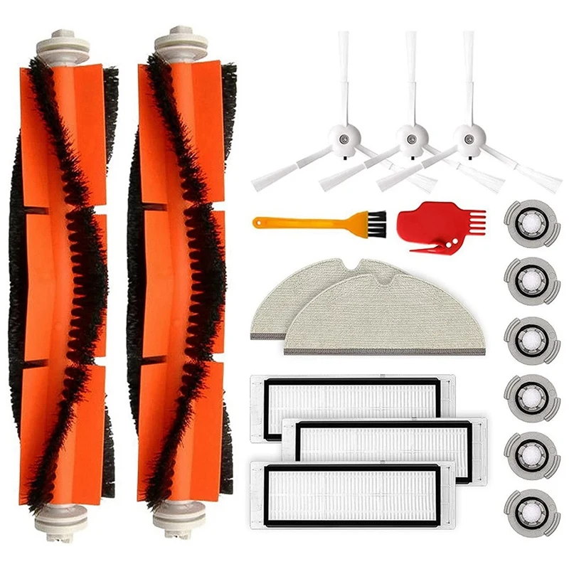 HOT!-Hepa Filter Washable Main Brush Side Brush Set For Xiaomi Roborock S50, S51, S55 S5max, S5 Vacuum Cleaner Spare Parts
HOT!-Hepa Filter Washable Main Brush Side Brush Set For Xiaomi Roborock S50, S51, S55 S5max, S5 Vacuum Cleaner Spare Parts
