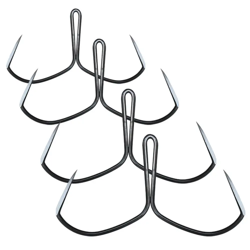 High Carbon Steel Anchor Hook Butterfly Hook Non-barb Black Nickel Plated Fish Hook
High Carbon Steel Anchor Hook Butterfly Hook Non-barb Black Nickel Plated Fish Hook