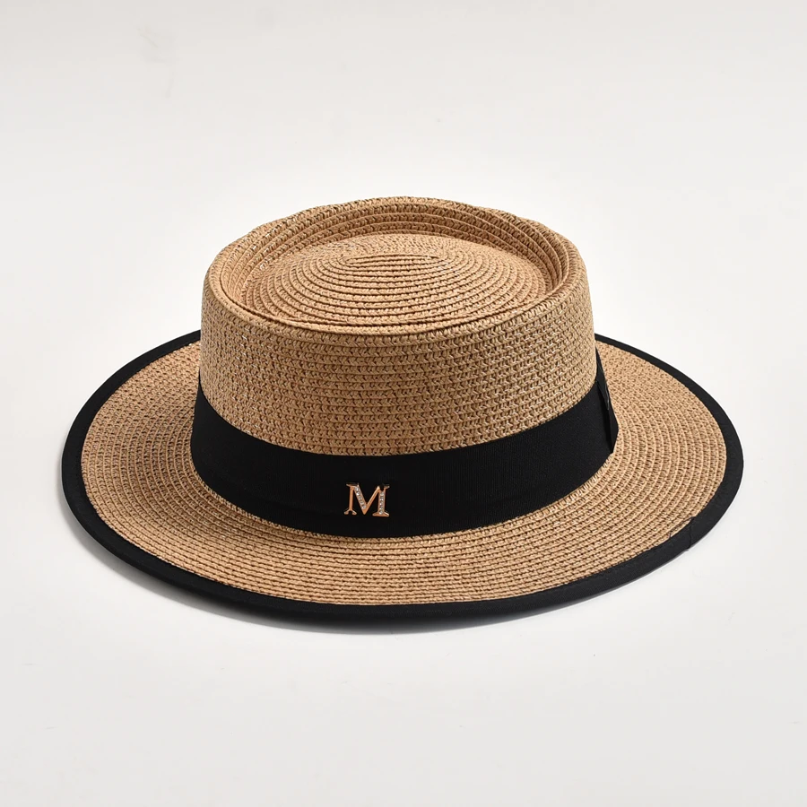 New Straw Hats for Women Summer Fashion Flat Brim Ribbon Beach Sun Hat Outdoor Travel Dress Cap Chapeau Femme
New Straw Hats for Women Summer Fashion Flat Brim Ribbon Beach Sun Hat Outdoor Travel Dress Cap Chapeau Femme