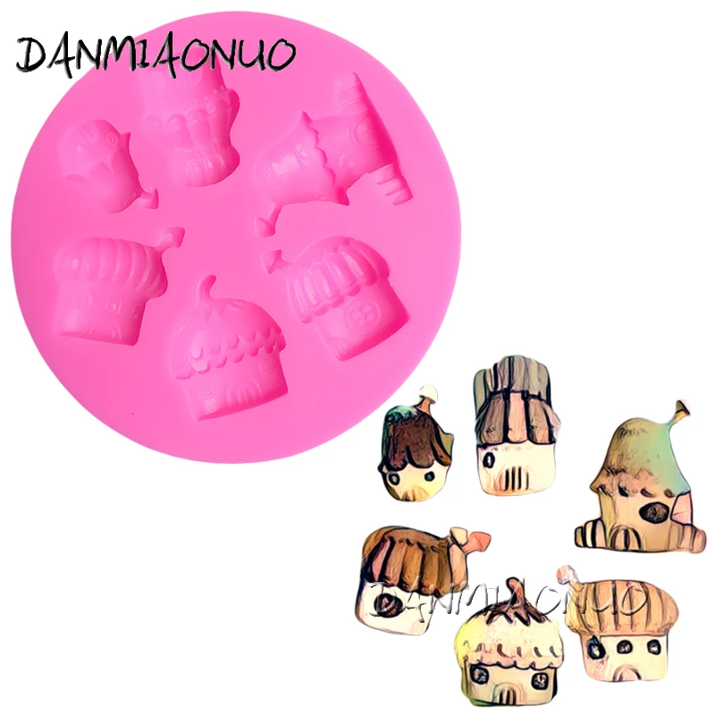 DANMIAONUO A0504043 форма для торта в виде гриба силиконовая пастельерия