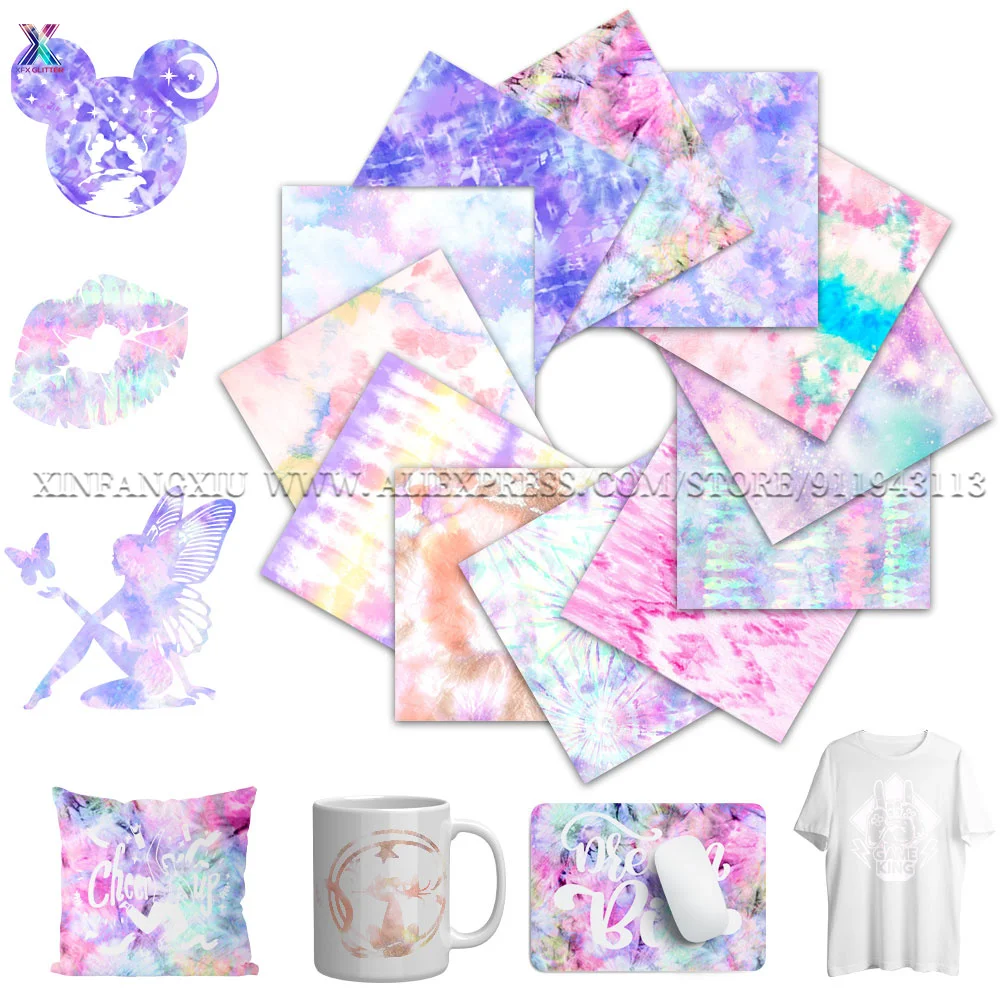 XFX Infusible Infusible Transfer Ink Sheet 12*12 In Watercolor Splash Sublimation Paper for Cricut Maker 3 Joy Easypress Machine
XFX Infusible Infusible Transfer Ink Sheet 12*12 In Watercolor Splash Sublimation Paper for Cricut Maker 3 Joy Easypress Machine