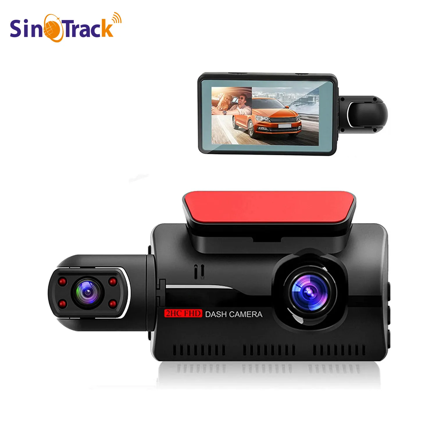 Видеорегистратор HD1080P с широким углом обзора, камера с двумя объективами для парковки и ночного видения
Видеорегистратор HD1080P с широким углом обзора, камера с двумя объективами для парковки и ночного видения