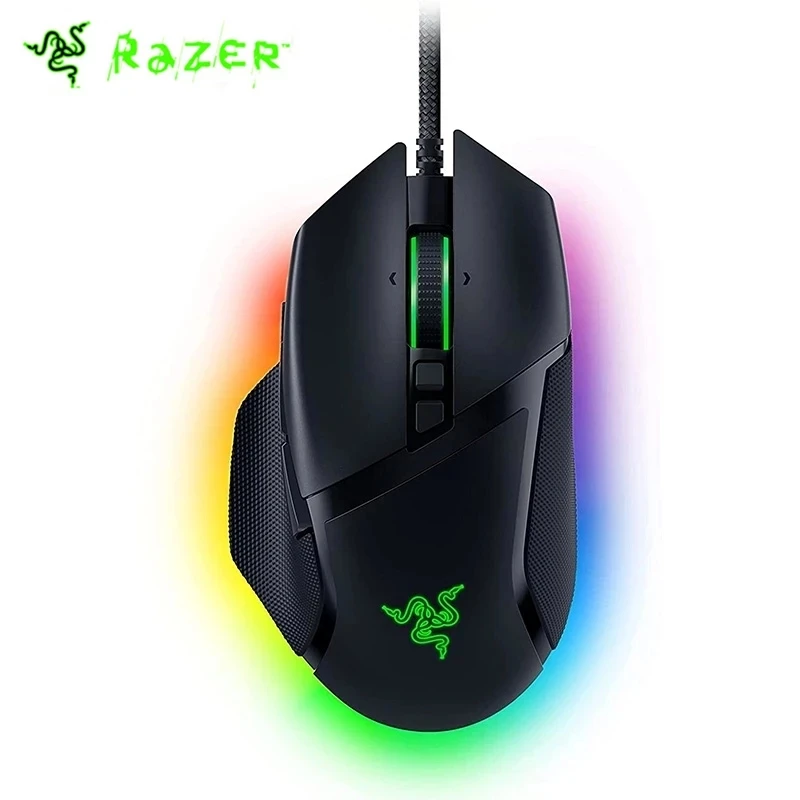 

Razer Basilisk V3 Customizable Ergonomic Gaming Mouse: Fastest Gaming Mouse Switch - Chroma RGB Lighting - 26K DPI Optical Senso