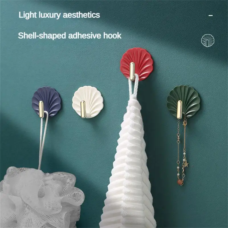 Lengthened Hook Pearl White Load-bearing Strong Load-bearing Capacity Moisture-proof Non-perforated Bathroom Supplies Shell Hook
Lengthened Hook Pearl White Load-bearing Strong Load-bearing Capacity Moisture-proof Non-perforated Bathroom Supplies Shell Hook