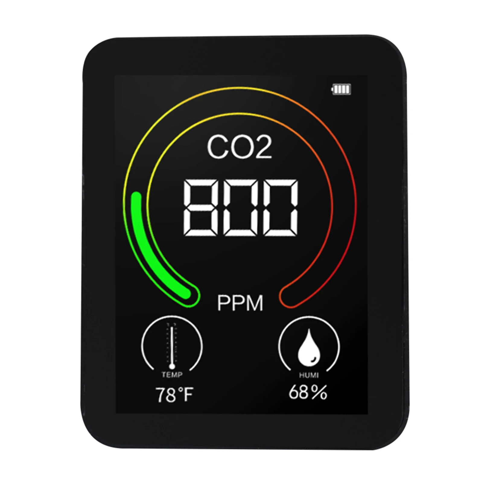 Air Monitor CO2 Carbon Dioxide Detector Greenhouse Warehouse Air Quality Temperature Humidity Monitor Fast Measurement Meter
Air Monitor CO2 Carbon Dioxide Detector Greenhouse Warehouse Air Quality Temperature Humidity Monitor Fast Measurement Meter
