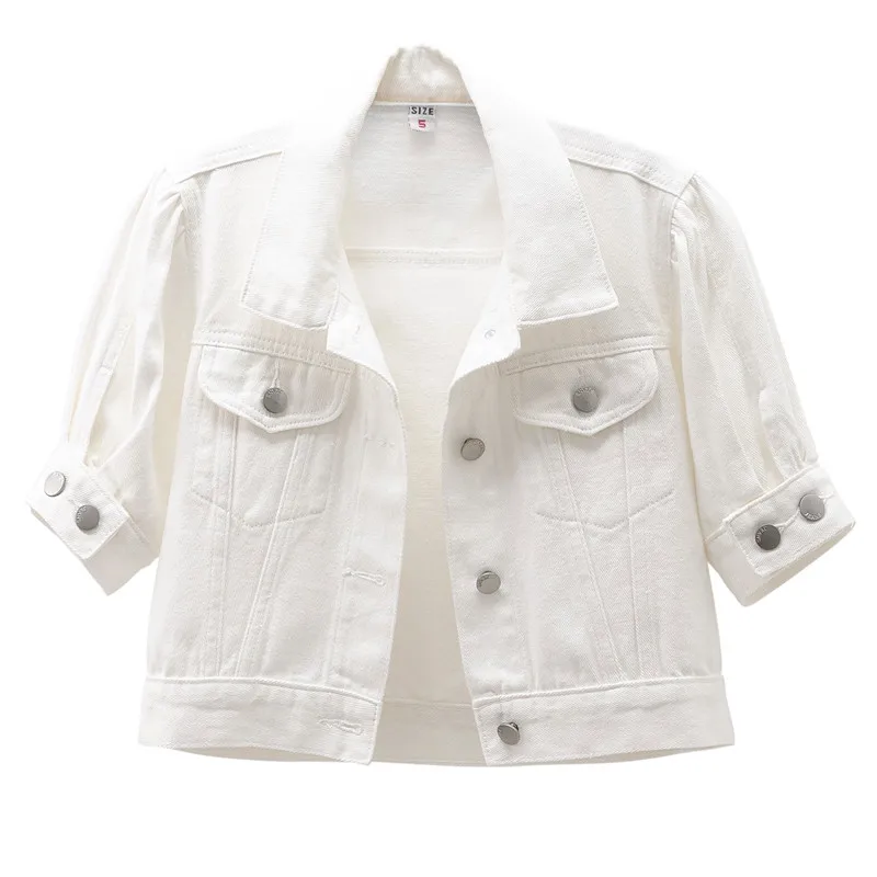 2023 Spring Summer Short Denim Jacket Women Fashion Wild Five Points Sleeve Thin Jeans Coat Female Clothes Slim Outerwear H2382
2023 Spring Summer Short Denim Jacket Women Fashion Wild Five Points Sleeve Thin Jeans Coat Female Clothes Slim Outerwear H2382