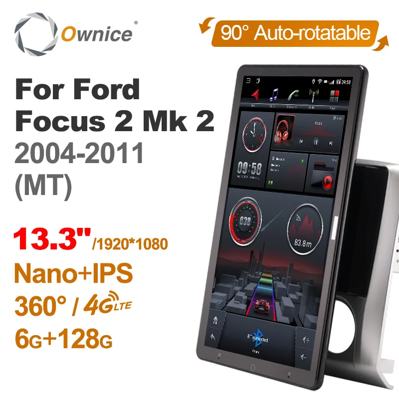 Android10.0 Ownice Car Radio Auto for Ford Focus 2 Mk 2 2004-2011 13.3'' 7862 No DVD support Quick Charge 1920*1080 360 4G LTE
Android10.0 Ownice Car Radio Auto for Ford Focus 2 Mk 2 2004-2011 13.3'' 7862 No DVD support Quick Charge 1920*1080 360 4G LTE
