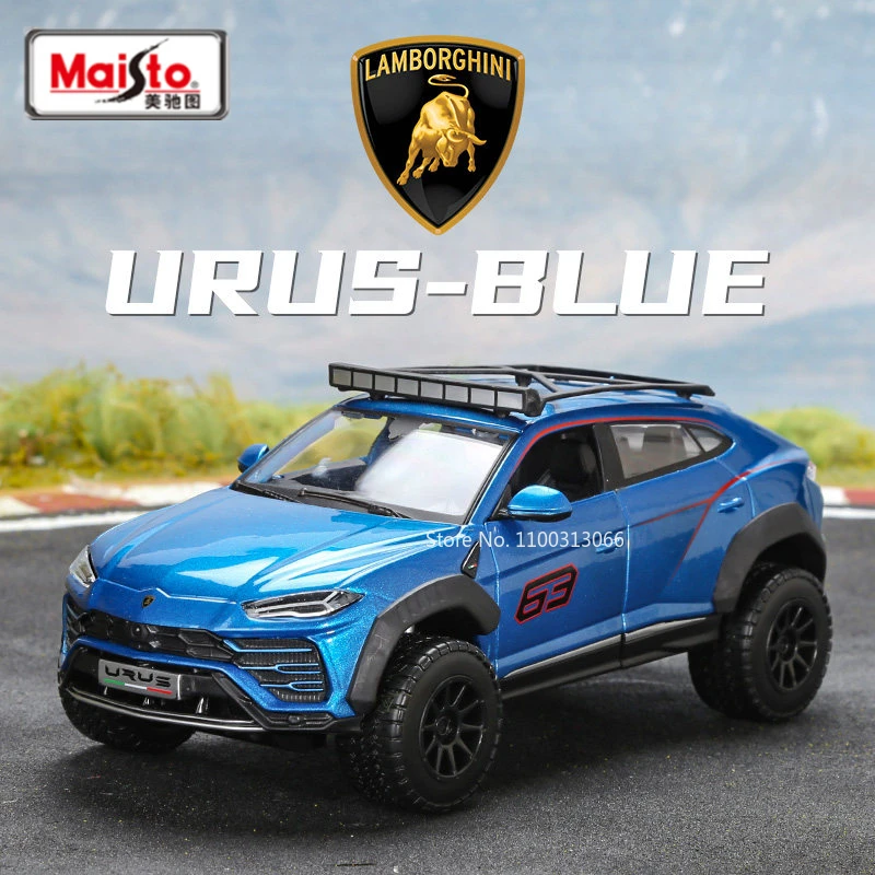 Модель автомобиля Maisto 1:24 Lamborghini URUS SUV, игрушка из сплава, литая игрушка, спортивный автомобиль, внедорожник, модель автомобиля для детей, подарки на день рождения
Модель автомобиля Maisto 1:24 Lamborghini URUS SUV, игрушка из сплава, литая игрушка, спортивный автомобиль, внедорожник, модель автомобиля для детей, подарки на день рождения
