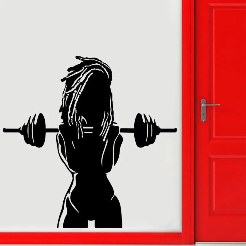 Виниловая наклейка на стену для тренажерного зала
Виниловая наклейка на стену для тренажерного зала