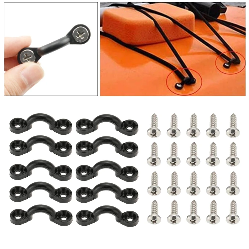 Tie Down Pad Eye with Screws Kayak Boat Side Mount Paddle- Park Handles 1 Set R2LC
Tie Down Pad Eye with Screws Kayak Boat Side Mount Paddle- Park Handles 1 Set R2LC
