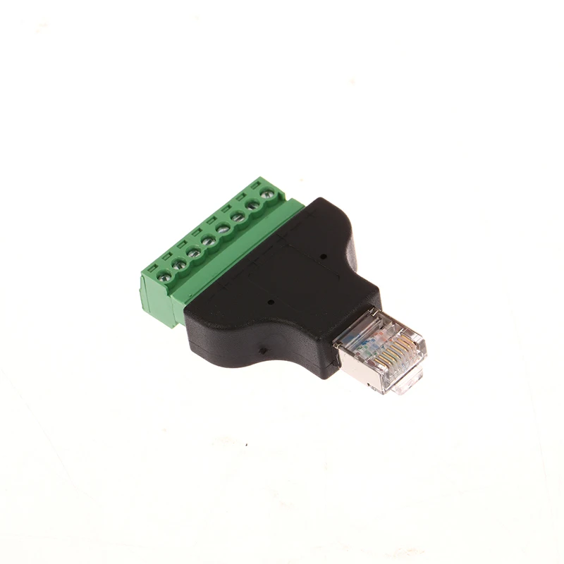 Computer Related Connection And Connectors RJ45 Female To Screw Terminal 8 Pin Connector Ethernet Cable Extender Adapter
Computer Related Connection And Connectors RJ45 Female To Screw Terminal 8 Pin Connector Ethernet Cable Extender Adapter