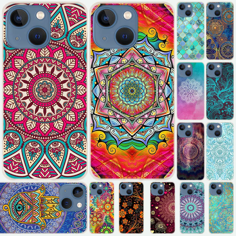 Silicone Soft Coque Case For iPhone 14 13 12 11 Pro X XS Max XR Plus Mini SE 2020 Cover Sapphire Jade Stained Glass Mandalas
Silicone Soft Coque Case For iPhone 14 13 12 11 Pro X XS Max XR Plus Mini SE 2020 Cover Sapphire Jade Stained Glass Mandalas
