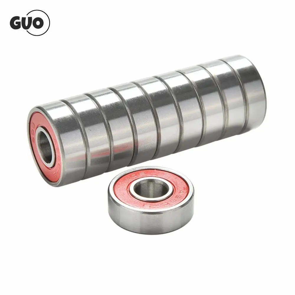 10Pcs ABEC 9 Stainless Steel Red Bearings For High Performance Roller Skate Scooter Skateboard Wheel Bearings
10Pcs ABEC 9 Stainless Steel Red Bearings For High Performance Roller Skate Scooter Skateboard Wheel Bearings