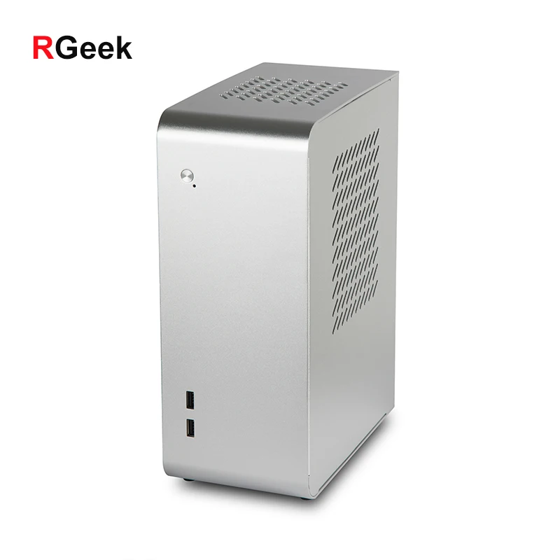 RGeek OEM DIY U110 Micro ATX Case USB 3.0 Desktop Mini PC Aluminium Mini PC Case Slim Case with Graphic Video Card Display port
RGeek OEM DIY U110 Micro ATX Case USB 3.0 Desktop Mini PC Aluminium Mini PC Case Slim Case with Graphic Video Card Display port