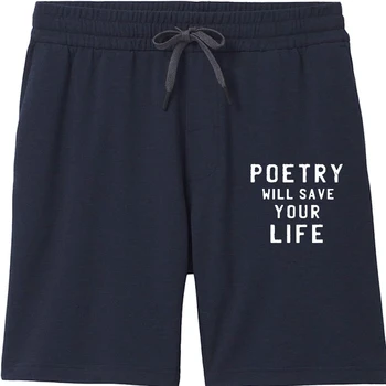 Poetry Will Save Your Life Shorts for men Poet Poem Writer Swea Summer 3D Printed s Long Sleeve New Coming Hoods Boy