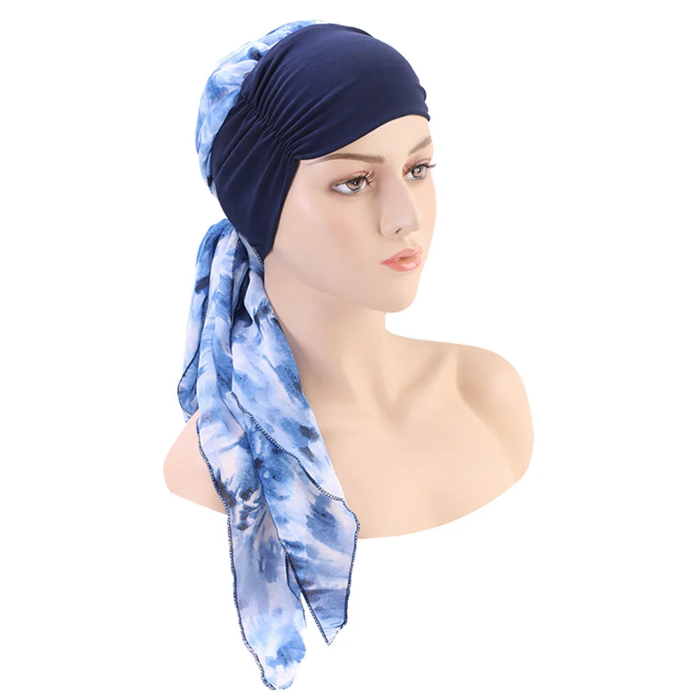 Headgear Women Headscarf Turban Cap Elastic Hair Accessories Cotton Twisted Hat Ladies Summer Hats
Headgear Women Headscarf Turban Cap Elastic Hair Accessories Cotton Twisted Hat Ladies Summer Hats