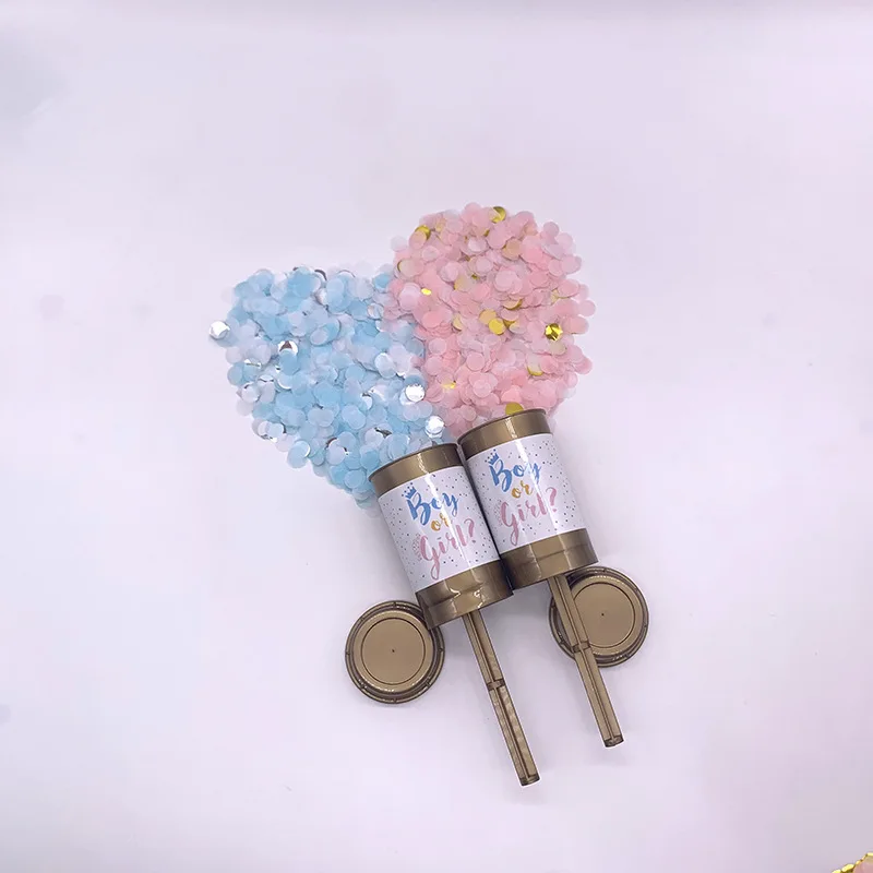 Gender Reveal Confetti Push Music Fireworks Boy Or Girl Golden Push Tube Baby Reveal Party Decoration To Set The Atmosphere
Gender Reveal Confetti Push Music Fireworks Boy Or Girl Golden Push Tube Baby Reveal Party Decoration To Set The Atmosphere
