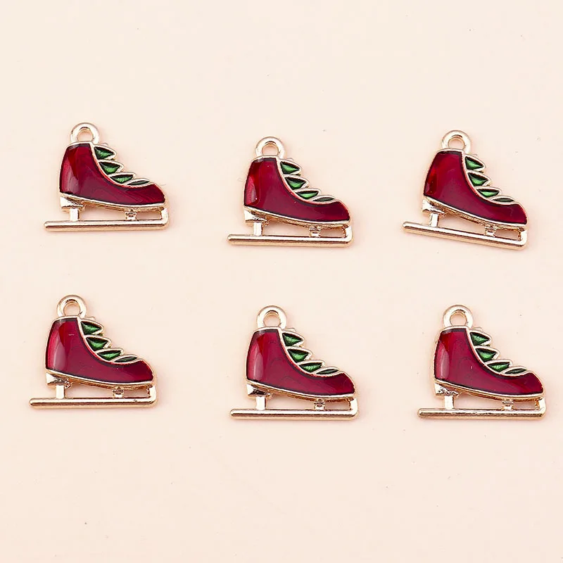 10pcs Enamel Christmas Winter Sports Red Ski Boots Charms Pendants DIY Jewelry Making Accessories Earring Necklace Pendants
10pcs Enamel Christmas Winter Sports Red Ski Boots Charms Pendants DIY Jewelry Making Accessories Earring Necklace Pendants