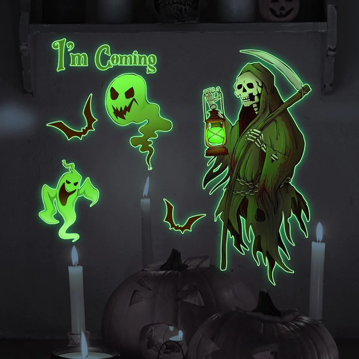20*29cm Wizard Ghost Bat Halloween Wall Stickers Bedroom Luminous Stickers Home Decorative Wall Stickers Wallpaper Ycg4048
20*29cm Wizard Ghost Bat Halloween Wall Stickers Bedroom Luminous Stickers Home Decorative Wall Stickers Wallpaper Ycg4048
