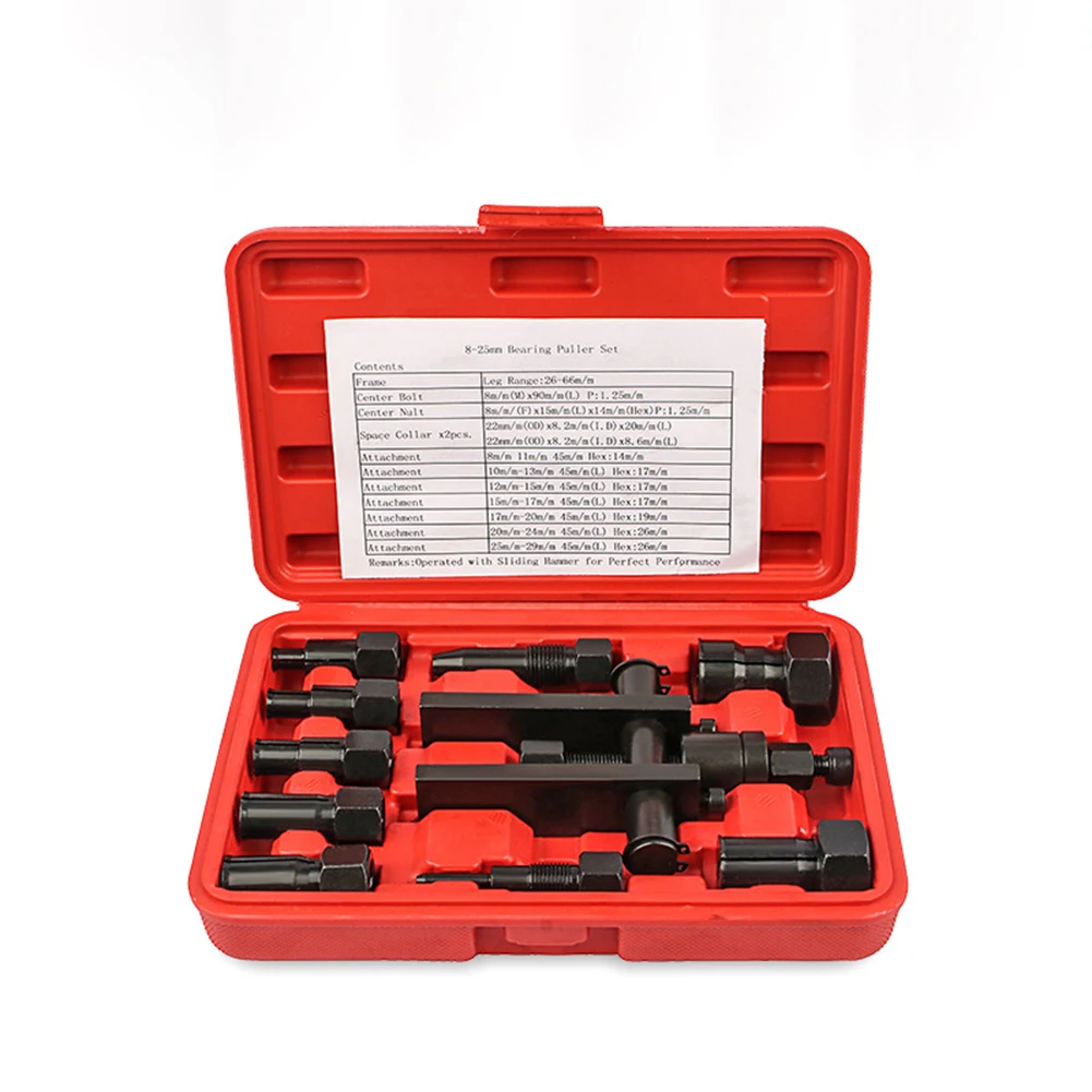 Hot Sale High Quality Inner Bearing Puller Kits Repair Bearing Disassembly Bearing Tools Red Bearing Removal Tool
Hot Sale High Quality Inner Bearing Puller Kits Repair Bearing Disassembly Bearing Tools Red Bearing Removal Tool