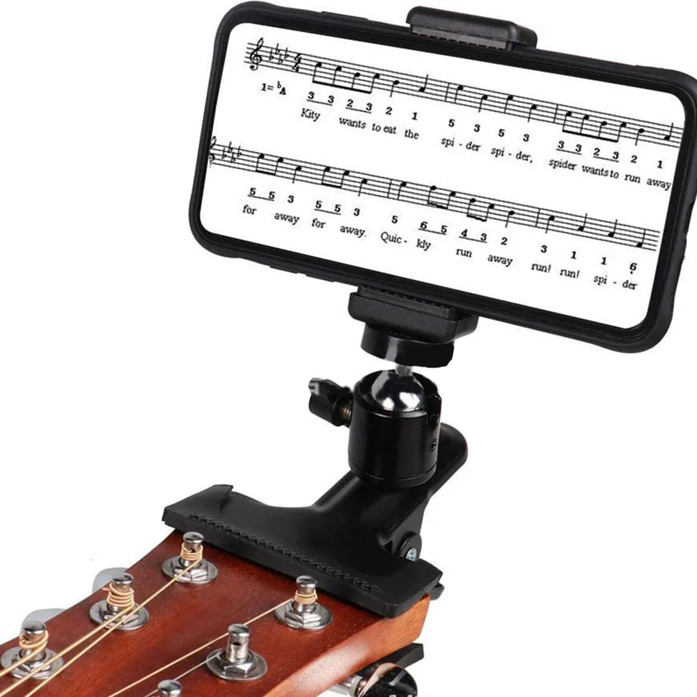 Professional Guitar Head Clip Samrtphone Desktop Holder Live Broadcast Stand Music Guitar Holder Bass Ukulele Head Mount
Professional Guitar Head Clip Samrtphone Desktop Holder Live Broadcast Stand Music Guitar Holder Bass Ukulele Head Mount