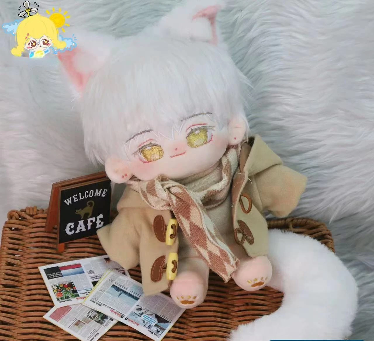 20cm Anime Recreation Light and Night Sariel Animal ear Cartoon Cute Plush Doll Body Toy DIY Change Dress Up Cosplay Fans Gift
20cm Anime Recreation Light and Night Sariel Animal ear Cartoon Cute Plush Doll Body Toy DIY Change Dress Up Cosplay Fans Gift