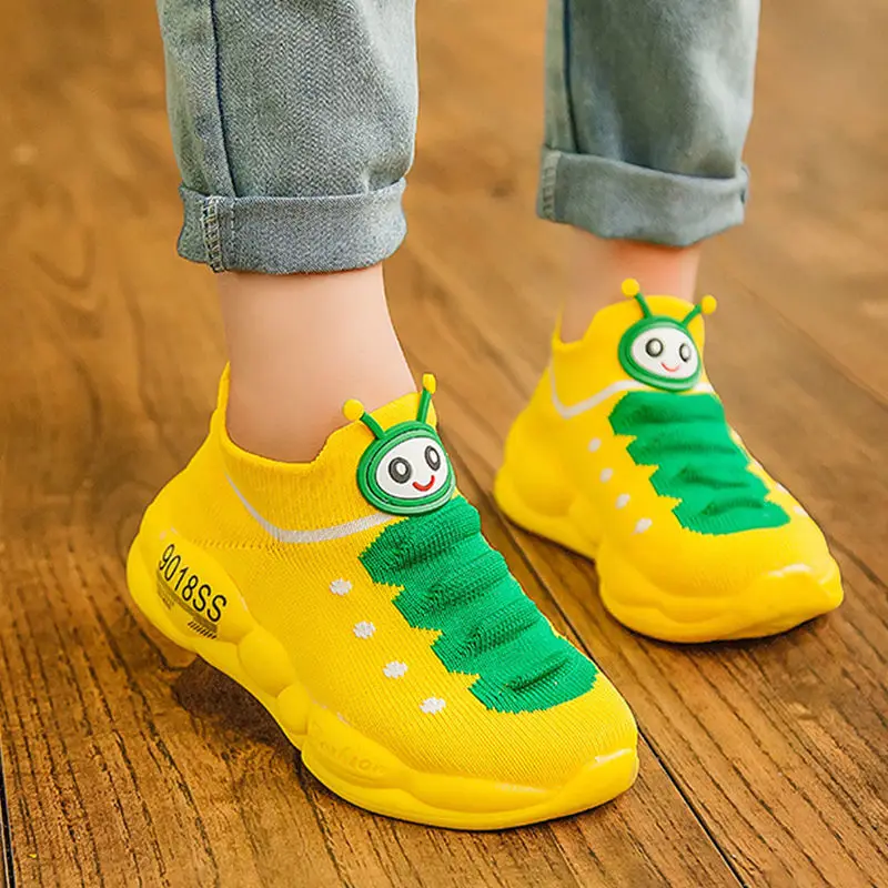 Spring Autumn Children's Caterpillar Sneakers For Boys Girls Breathable Running Shoes Baby Soft-soled Toddler Shoes
Spring Autumn Children's Caterpillar Sneakers For Boys Girls Breathable Running Shoes Baby Soft-soled Toddler Shoes